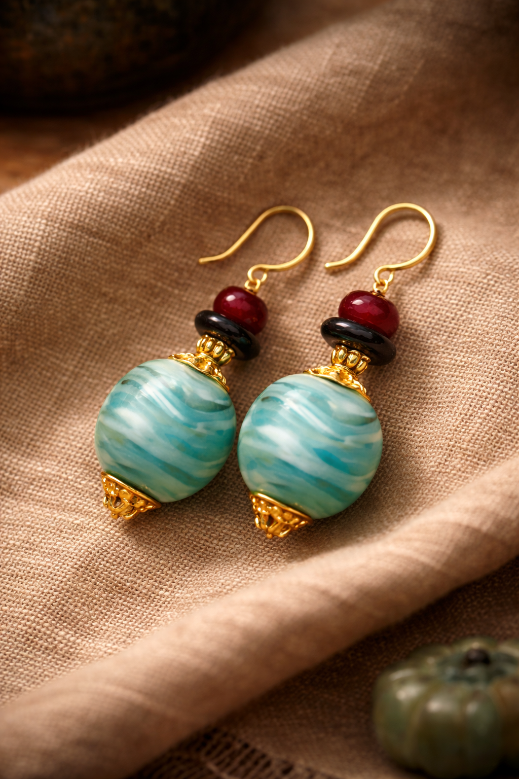 Qīngyún Drop Earrings