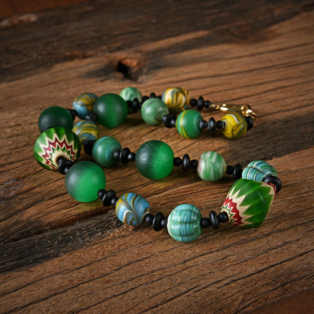 The Wild Green Necklace