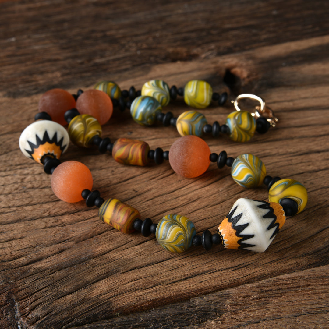 Traces of Lava Necklace